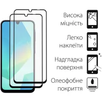 Чохол до мобільного телефона Dengos Samsung Galaxy A16 Carbon + glass 2pcs (Blue) (DG-CTG2P-07) - 3