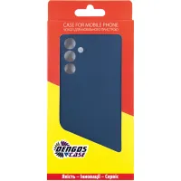 Чохол до мобільного телефона Dengos Samsung Galaxy A16 5G Carbon + glass (Blue) (DG-KM-122) - 4