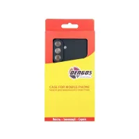 Чохол до мобільного телефона Dengos Carbon Kit for Samsung Galaxy A17 case + glass Black (DG-KM-160) - Зображення 3