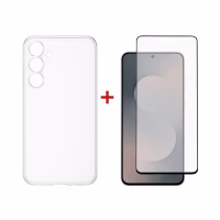 Чехол для мобильного телефона Dengos Samsung Galaxy S25 FE TPU+glass Transparent (DG-KM-172) - Image 1