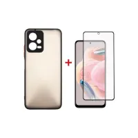 Чохол до мобільного телефона Dengos Kit for Xiaomi Redmi Note 12 5g case + glass (Black) (DG-KM-28) - 1