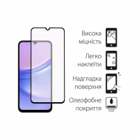 Чохол до мобільного телефона Dengos Kit for Samsung Galaxy A25 5G case + glass (Black) (DG-KM-65) - Image 3