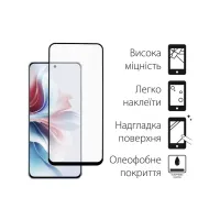 Чохол до мобільного телефона Dengos Oppo Reno 11F + glass Green (DG-KM-96) - 3