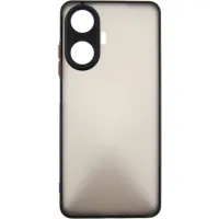 Чохол до мобільного телефона Dengos Matte Realme C55 (black) (DG-TPU-MATT-123) - 1