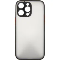 Чохол до мобільного телефона Dengos Matte iPhone 14 Pro Max (black) (DG-TPU-MATT-126) - 1