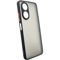 Чохол до мобільного телефона Dengos Matte OPPO A58 4G (black) (DG-TPU-MATT-132) - 2