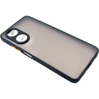 Чохол до мобільного телефона Dengos Matte OPPO A58 4G (black) (DG-TPU-MATT-132) - 3