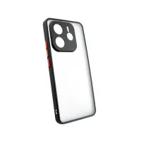 Чохол до мобільного телефона Dengos Matte Xiaomi Redmi Note 14 5G (Black) (DG-TPU-MATT-155) - 2