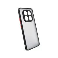 Чохол до мобільного телефона Dengos Matte Xiaomi Redmi Note 14 Pro (Black) (DG-TPU-MATT-156) - 2