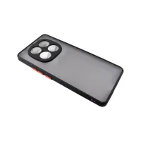 Чохол до мобільного телефона Dengos Matte Xiaomi Redmi Note 14 Pro (Black) (DG-TPU-MATT-156) - 3