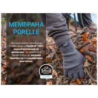 Водонепроникні рукавички Dexshell ThermFit 3.0 Gloves чорні S (DG12402BLK-S) - Зображення 11