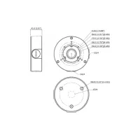 Кріплення для відеокамери Dahua DH-PFA130-E - 6