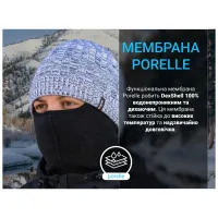 Водонепроникна шапка Dexshell Heathered Rib Knit Beanie Onesize 56-58 см хакі (DH32405SSN) - Зображення 3
