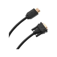 Кабель мультимедійний HDMI M to DVI M 3.0m 4K60Hz 24+1pin HP (DHC-HD05-03M) - 2