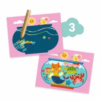 Набір для творчості Djeco Котик та його друзі (DJ09292) - 3