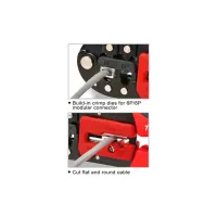 Інструмент Toptul для обжиму RJ11/RJ12/RJ45 (DKAC2420) - 3