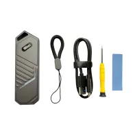 Кишеня зовнішня Dynamode M.2 SSD NVMe/SATA combo to USB3.2 GEN2 USB-C (DM-CAD-SSD14) - 9