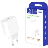 Зарядний пристрій Denmen USB-C PD20W 3.6A white (DM-DC06-WH) - 4