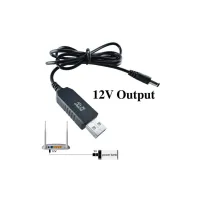 Кабель живлення USB to DC 5.5x2.1mm 12V 1.0m Dynamode (DM-USB-DC-5.5x2.1-12V) - 4