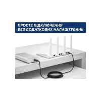 Кабель живлення USB to DC 5.5x2.1mm 5V 1.0m Dynamode (DM-USB-DC-5.5x2.1mm) - 5