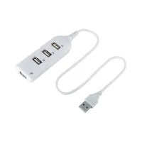 Концентратор Voltronic USB 2.0 to 4xUSB white (DNS-HUB4-OW) - 2