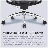 Офісне крісло Sihoo DORO C300 Pro Mesh Black (DORO-C300-PRO-M101) - Зображення 11