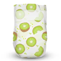 Підгузки Offspring Hairykiwi розмір S 3-6 кг 48 шт (DP-OI-FAT-S48P-HKW) - Зображення 2