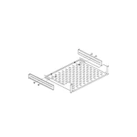 Кріплення для 19" обладнання Conteg утримувач 19" полиць DP-PO-XXX (DP-PO-PD-H) - 1