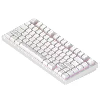 Клавіатура Dark Project ALU81 Terra Nostra PBT RGB Mech G3MS Moonstone White (DPKB_NOSTRA_81_ANSI_WHITE_UA) - 3
