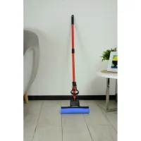 Швабра Idea Home З одинарним віджимом (DS-1311 Single roller Blue-Red) - 5