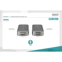Адаптер Digitus Click Present Mini - Wireless Collaboration System HDMI, 1xTX, 1xRX (DS-55319) - 9