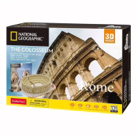 Пазл Cubic Fun Тривимірна головоломка-конструктор National Geographic Колізей (DS0976h) - Image 1