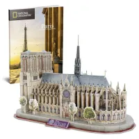 Пазл Cubic Fun Тривимірний пазл National geographic Нотр-Дам-де-Парі (DS0986h) - 2