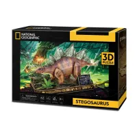 Пазл Cubic Fun 3D National Geographic Dino Стегозавр (DS1054h) - 1