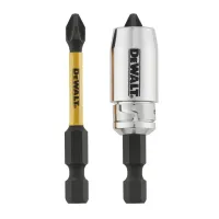 Набір біт DeWALT IMPACT TORSION, ударних, Ph2, L=50 мм, 2 шт.+магнітний тримач (DT70536T) - 1