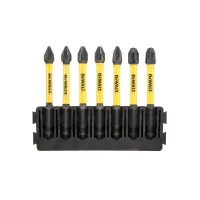 Набір біт DeWALT в касеті для Tough Case, FlexTorq, L=57 мм, Рh1-2шт, Рh2-3шт, Рh3-2шт. (DT70818) - 1