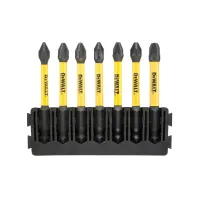 Набір біт DeWALT в касеті для Tough Case, FlexTorq, L=57 мм, Рh1, Рh2-2шт, Рz1, Рz2-2шт. (DT70819) - Зображення 1