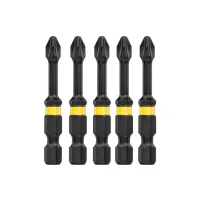 Набір біт DeWALT IMPACT TORSION, ударні, Philips, Ph2, L = 50 мм, 5 шт (DT7998T) - Зображення 2