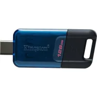 USB флеш накопичувач Kingston DataTraveler 80 M Blue/Black (DT80M/128GB) - 3