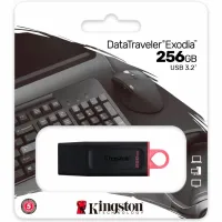 USB флеш накопичувач Kingston 256GB DataTraveler Exodia Black/Pink USB 3.2 (DTX/256GB) - 6