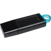 USB флеш накопичувач Kingston 64GB DataTraveler Exodia Black/Teal USB 3.2 (DTX/64GB) - 2