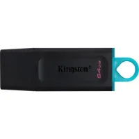 USB флеш накопичувач Kingston 64GB DataTraveler Exodia Black/Teal USB 3.2 (DTX/64GB) - 1