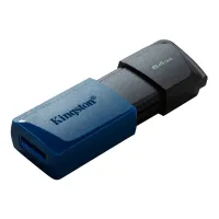 USB флеш накопичувач Kingston 2x64GB DataTraveler Exodia M Black/Blue USB 3.2 (DTXM/64GB-2P) - 4