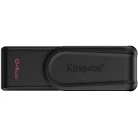 USB флеш накопичувач Kingston 64GB DataTraveler Exodia S Black USB 3.2 (DTXS/64GB) - 1