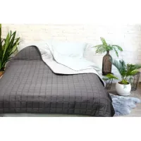 Покривало Viluta Дует Графіт 140х210 (дует_графіт_210*140) - 1