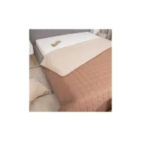 Покривало Viluta стьобане двустороннє Дует Капучино 210х240 (duet_kapucino_210x240) - 3