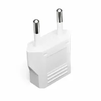 Перехідник PowerPlant 220В EU/US белый (DV00DV0023) - 2