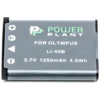 Акумулятор до фото/відео PowerPlant Olympus Li-40B, Li-42B, D-Li63, D-Li108, NP-45, NP-80, NP-82 (DV00DV1090) - 1
