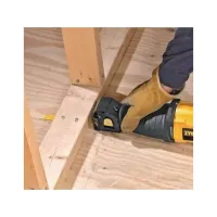 Шабельна пила DeWALT 1100 Вт, 0 - 2800 хід/хв, величина ходу 29 мм, 3.5 кг, кейс (DWE305PK) - 6