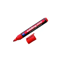 Маркер Edding перманентний Permanent 1.5-3 мм Червоний (e-300/02) - Зображення 2